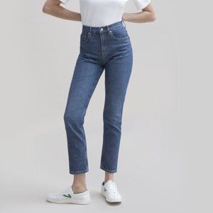 Everlane High Rise Straight Jeans sz 26 Ankle NWT